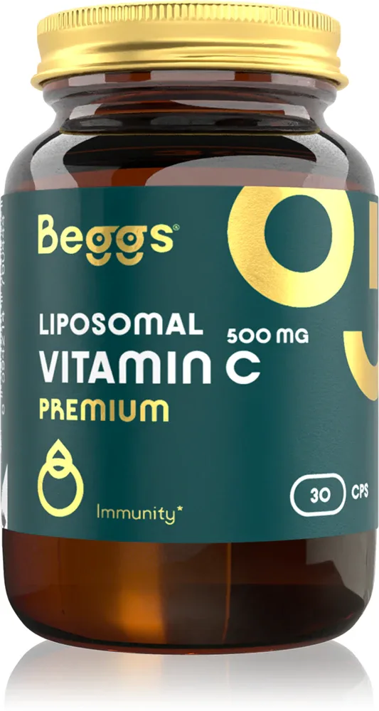 Beggs Liposomal Vitamin C Premium 500 mg - Витамин C в капсулах