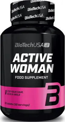 BioTechUSA Active Woman - Комплексный мультивитамин с минералами для женщин