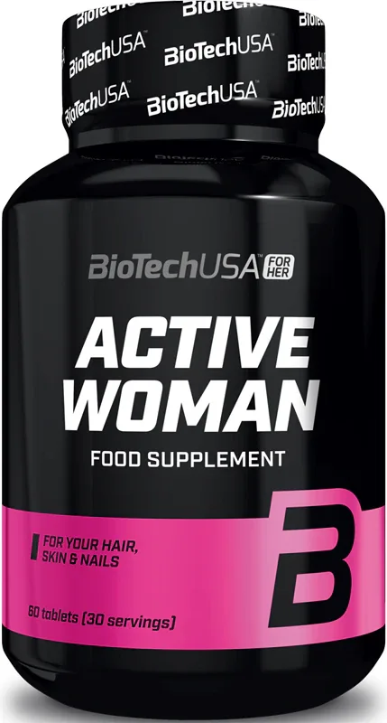 BioTechUSA Active Woman - Комплексный мультивитамин с минералами для женщин