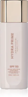 База под макияж Anastasia Beverly Hills Hydra Prime SPF 50 увлажняющая, с ниацинамидом, для всех типов кожи, 50 мл
