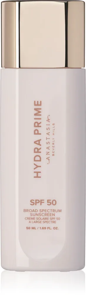 База под макияж Anastasia Beverly Hills Hydra Prime SPF 50 увлажняющая, с ниацинамидом, для всех типов кожи, 50 мл