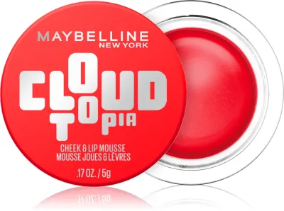 MAYBELLINE NEW YORK CloudTopia - Румяна для лица Maybelline CloudTopia с лёгкой текстурой, для естественного румянца, 5 г, 5 г