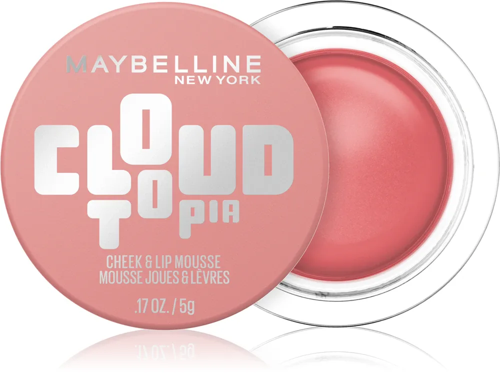 MAYBELLINE NEW YORK CloudTopia - Румяна для лица Maybelline CloudTopia с лёгкой текстурой, для естественного румянца, 5 г, 5 г, оттенок 09 Dreamy Dawn
