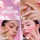 MAYBELLINE NEW YORK CloudTopia - Румяна для лица Maybelline CloudTopia с лёгкой текстурой, для естественного румянца, 5 г, 5 г, оттенок 08 Enchanted Mauve — фото 7