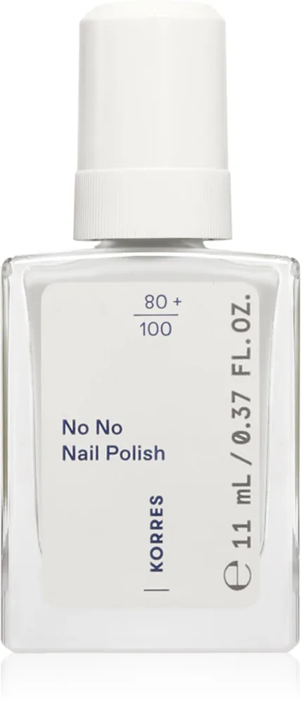 Лак для ногтей Korres No No Nail Polish ухаживающий, с миндальным маслом, 11 мл, оттенок 11 мл (KRS01949)