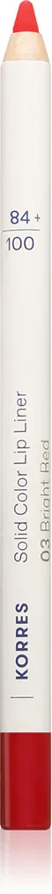 Korres Solid Color Lip Liner - Карандаш для губ, 1.2 г, оттенок 03 Bright Red