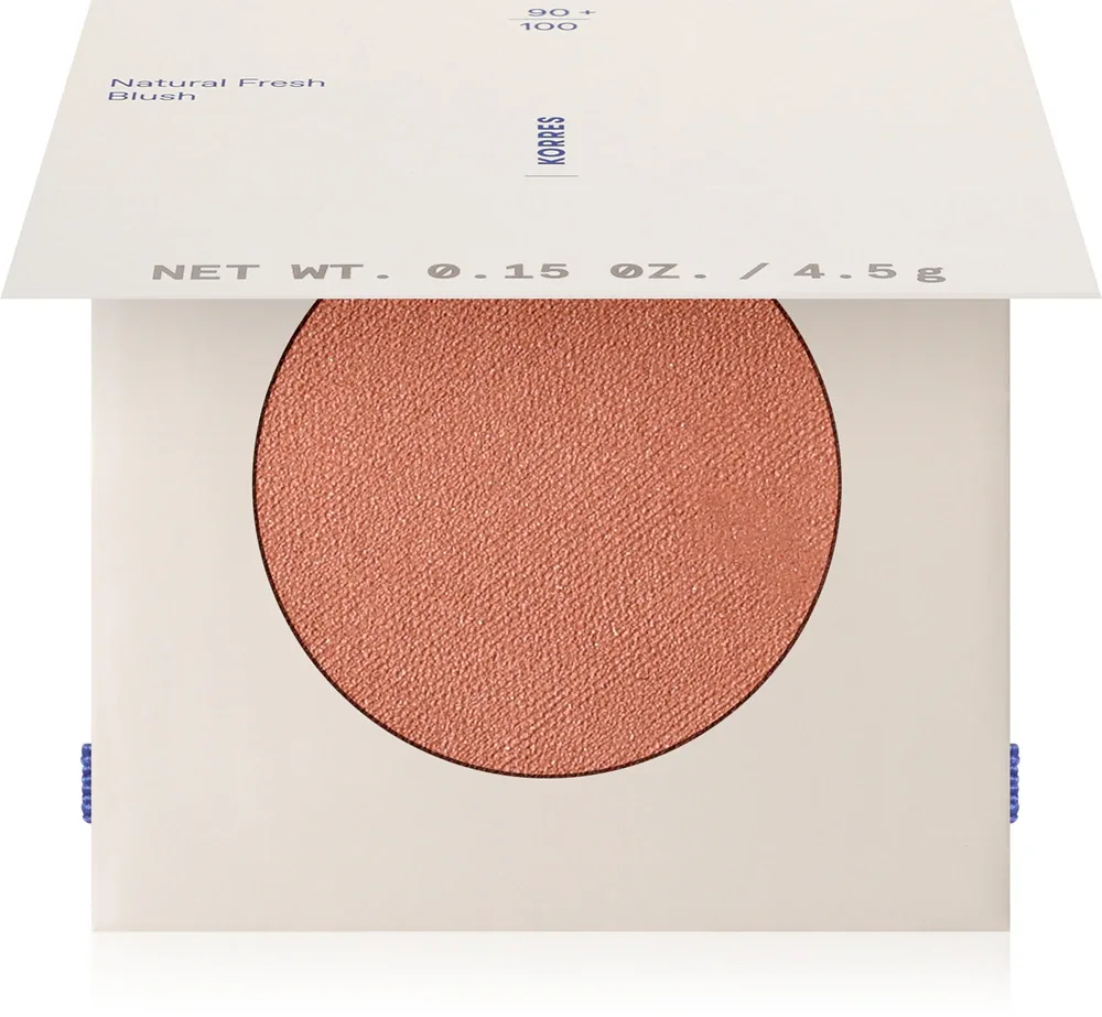 Korres Natural Fresh Blush - Румяна в компакте, 4.5 г, оттенок Almond Bronze