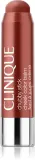 Румяна кремовые в стике Clinique Chubby Stick Cheek Colour Balm, матовые, стойкие, 6 г, оттенок 01 Amp'd Up Apple — фото 1