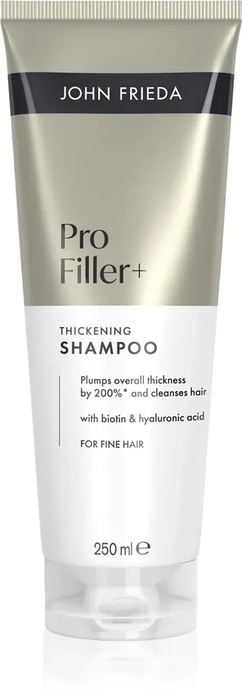John Frieda PROfiller+ Thickening Shampoo - Шампунь для укрепления волос для нежных волос, 250 мл