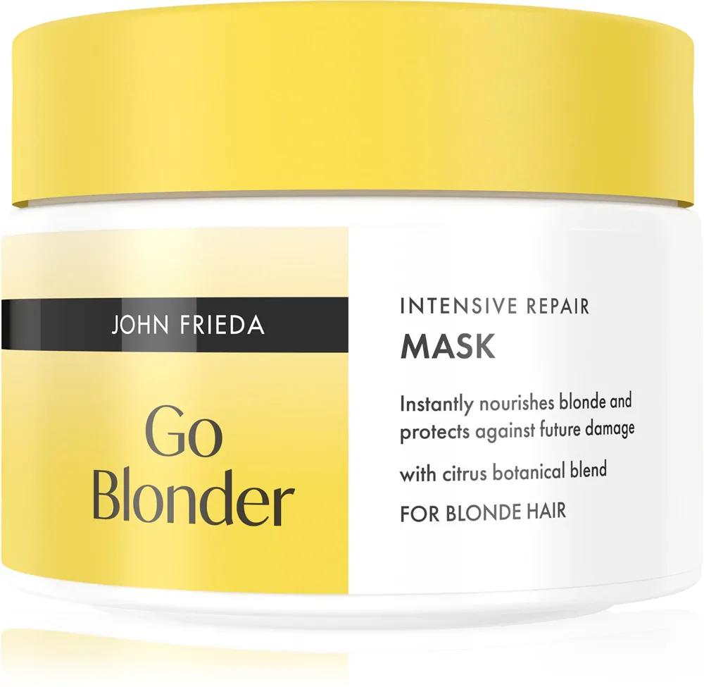John Frieda Go Blonder Intensive Repair Mask - Интенсивная регенерирующая маска для светлых волос, 250 мл