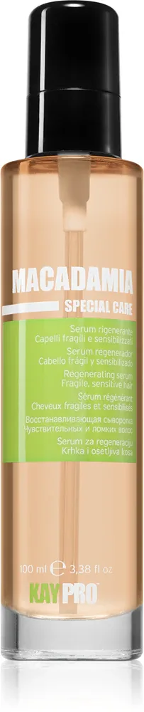 Kaypro Macadamia Regenerating Serum - Сыворотка против ломкости волос, 100 мл