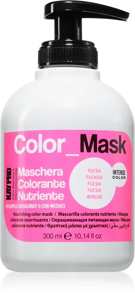 Kaypro Color Mask Nourishing Color Mask - Окрашивающая маска, 300 мл, оттенок Fuchsia