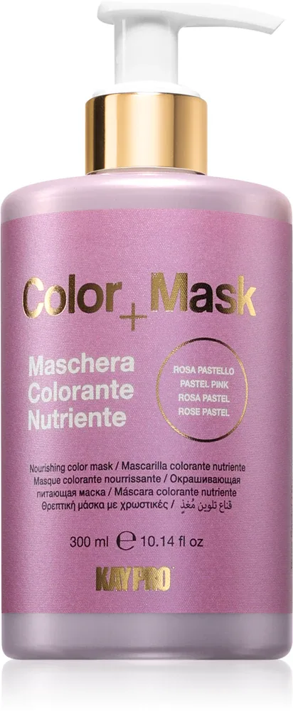 Kaypro Color Mask Nourishing Color Mask - Окрашивающая маска, 300 мл, оттенок Pastel Pink