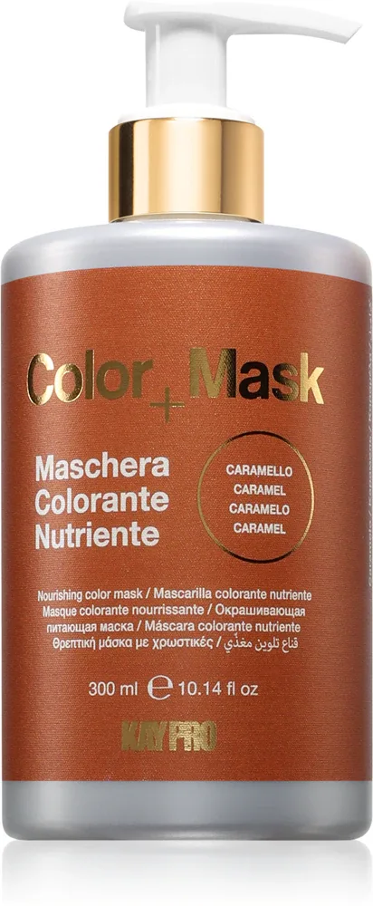 Kaypro Color Mask Nourishing Color Mask - Окрашивающая маска, 300 мл, оттенок Caramel
