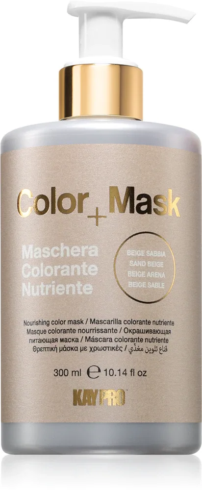Kaypro Color Mask Nourishing Color Mask - Окрашивающая маска, 300 мл, оттенок Beige