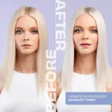 Маска для волос Lee Stafford Bleach Blondes Ice White нейтрализующая желтизну, 200 мл — фото 5