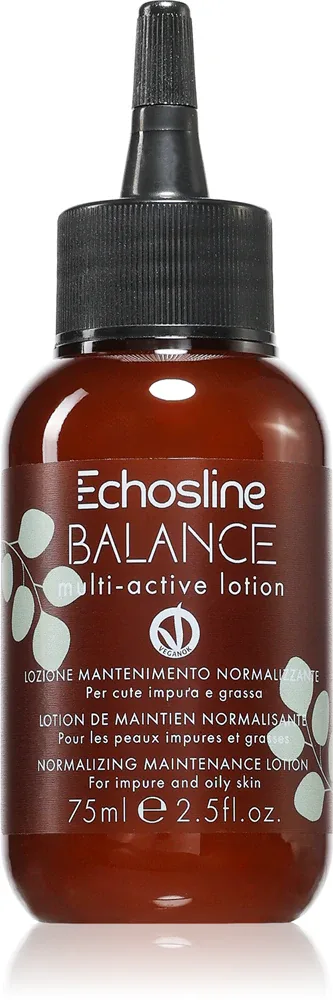 Тоник для кожи головы Echosline Balance несмываемый, для жирной кожи головы, 75 мл