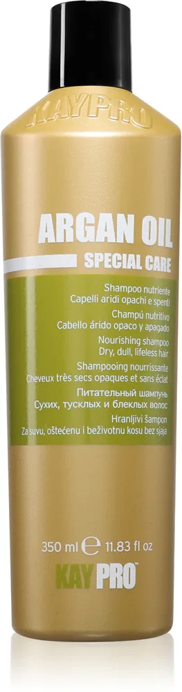 Kaypro Argan Oil Nourishing Shampoo - Шампунь для сухих и тусклых волос с аргановым маслом, 350 мл