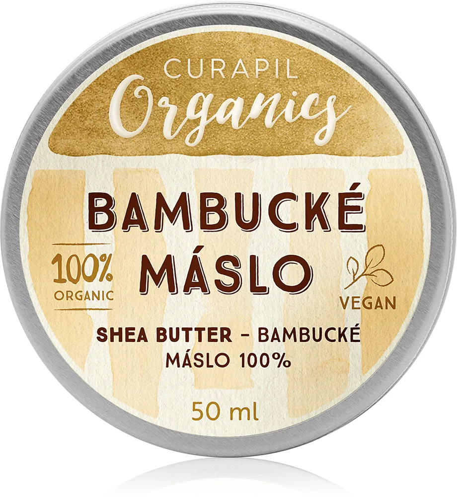 Масло для тела Curapil Organics Shea Butter питательное, с маслом ши, 50 мл
