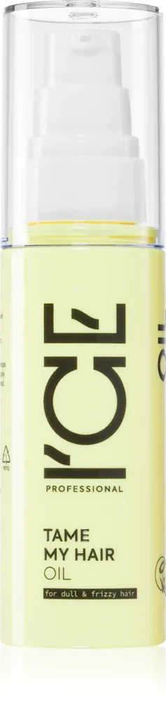 Natura Siberica ICE Professional Tame My Hair - Защитное масло против пушистости для вьющихся и волнистых волос, 50 мл
