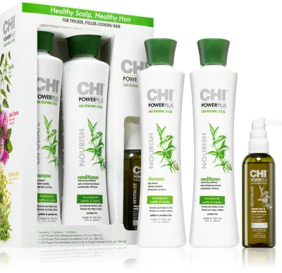 CHI Power Plus On-Going - Набор для здоровых и красивых волос, 1 шт