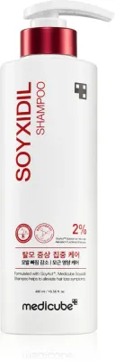 medicube Soyxidil Shampoo - Шампунь для укрепления и ухода против выпадения волос, 490 мл