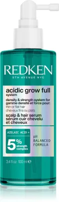Redken Acidic Grow Full System - Увлажняющая сыворотка для тонких и нежных волос, 100 мл