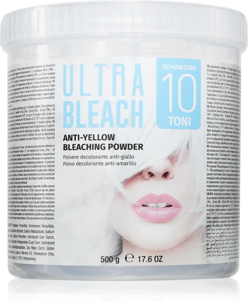 Пудра осветляющая для волос Kaypro Ultra Bleach No-Yellow Bleaching Powder профессиональная