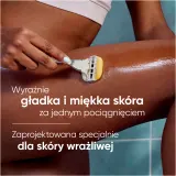 Gillette Venus PRO ComfortGlide Sugarberry - Женский бритвенный станок с держателем для душа + ostrza zapasowe, 5 шт — фото 2
