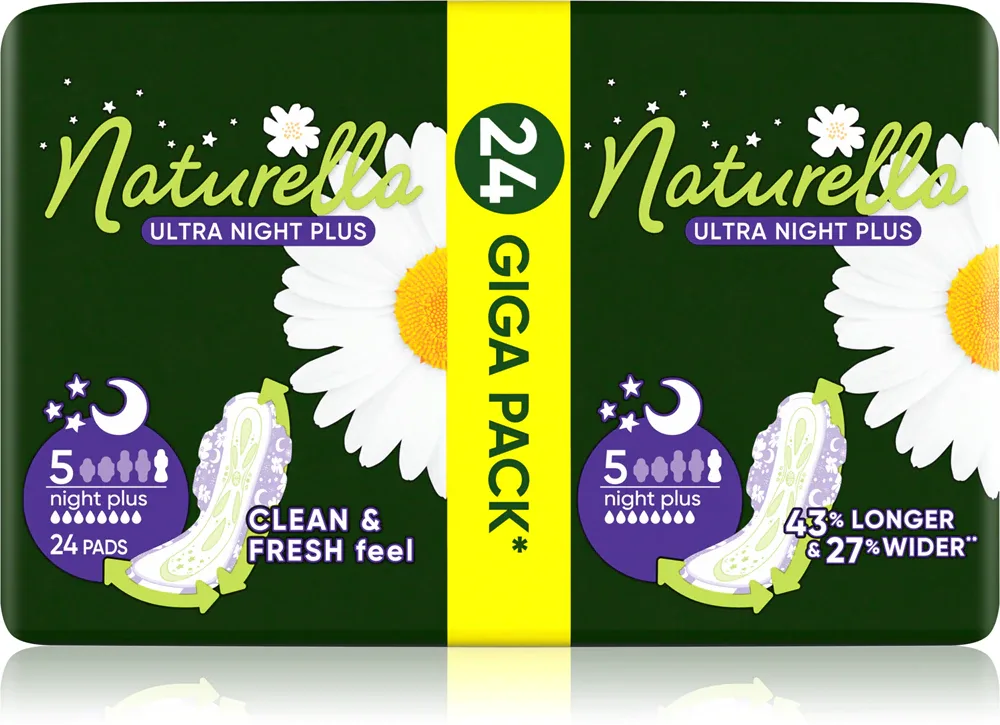 Ночные гигиенические прокладки Naturella Ultra Night Plus с ароматом, 24 шт