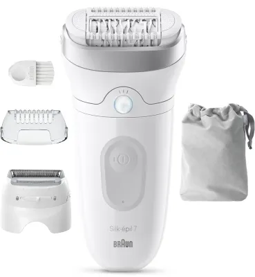 Braun Silk-épil 7 7-030 - Эпилятор для сухого и влажного бритья, 1 шт