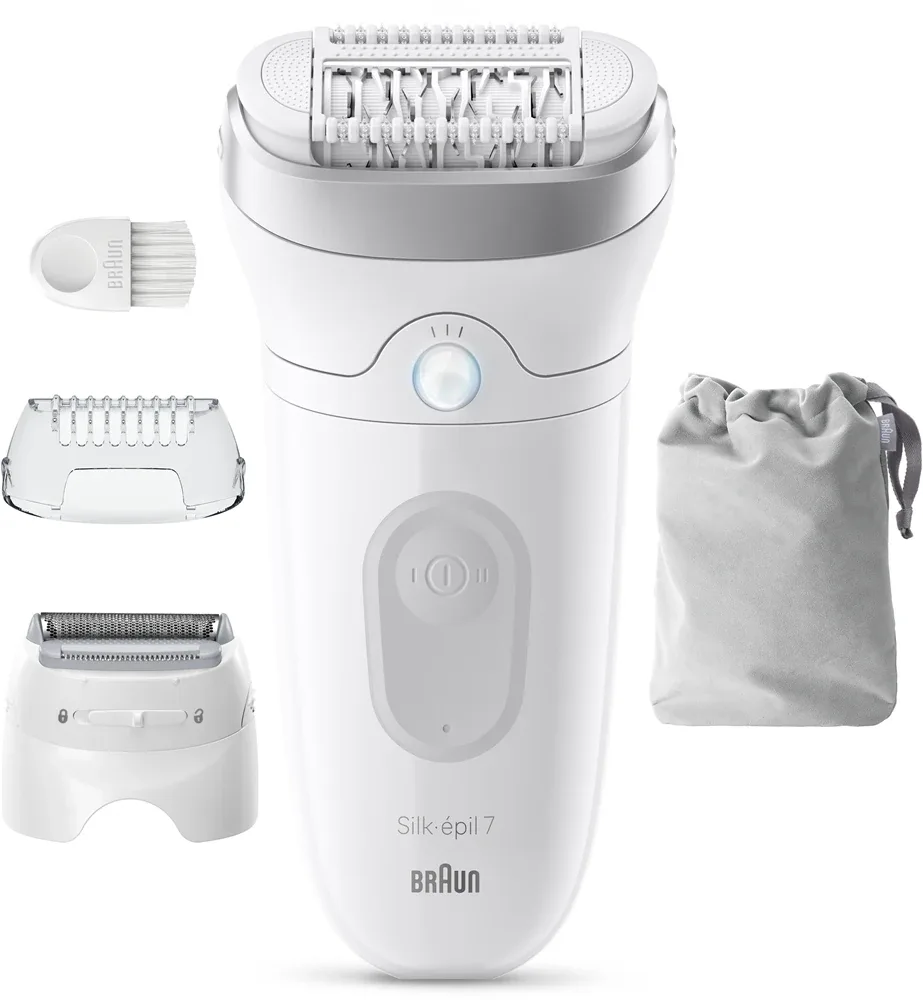 Braun Silk-épil 7 7-030 - Эпилятор для сухого и влажного бритья, 1 шт