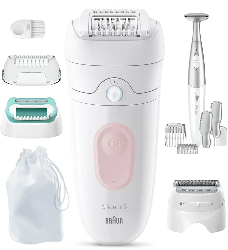 Braun Silk-épil 5 5-251 - Эпилятор для сухого и влажного бритья, 1 шт