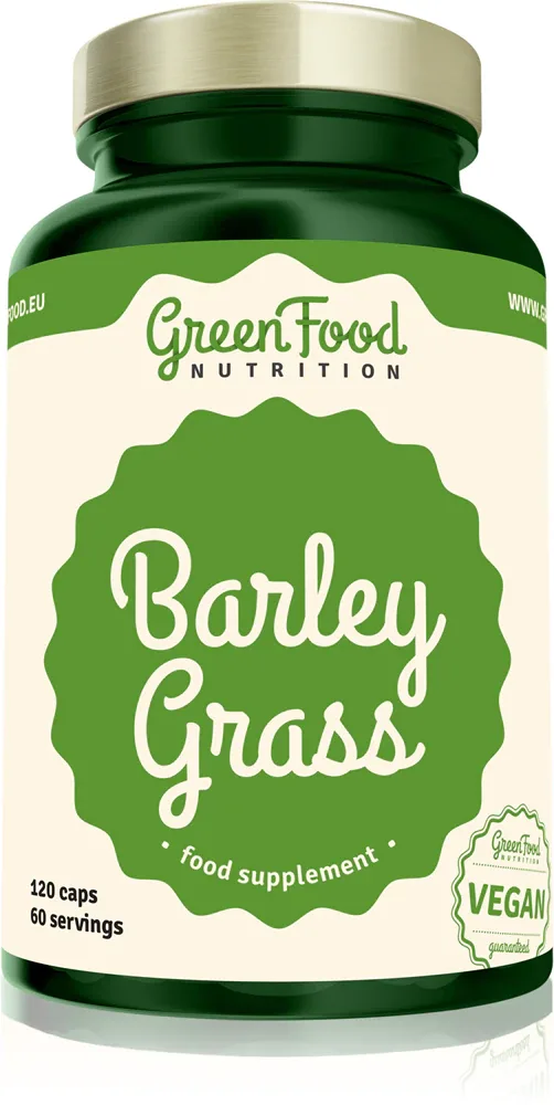 GreenFood Nutrition Barley Grass - Капсулы с антиоксидантным действием, 110 г
