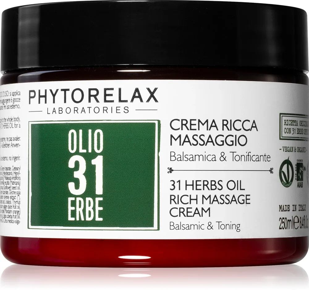 Крем для тела Phytorelax Laboratories 31 Herbs питательный, тонизирующий, 250 мл
