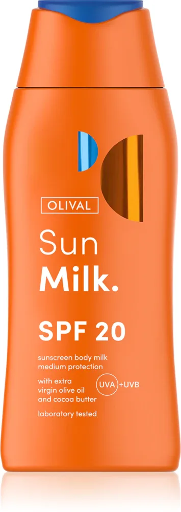 Olival Sun Milk - Молочко для загара SPF 20, 200 мл