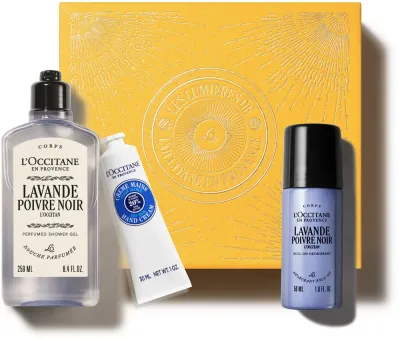 L’Occitane Lavande Poivre Noir Body Set - Подарочный набор для женщин