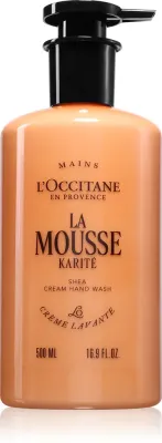 Мыло жидкое для рук L’Occitane Shea Butter La Mousse с маслом ши, 500 мл