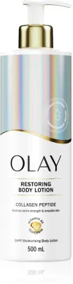 Olay Collagen Peptide Restoring Body Lotion - Увлажняющее и укрепляющее молочко для тела, 500 мл