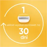 Бритвенный станок женский Gillette Venus PRO ComfortGlide Coconut, со сменной головкой, 5 шт + ostrza zapasowe — фото 5