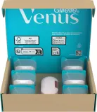Gillette Venus PRO Smooth Sensitive - Запасные лезвия + защитный колпачок, 10 шт — фото 2