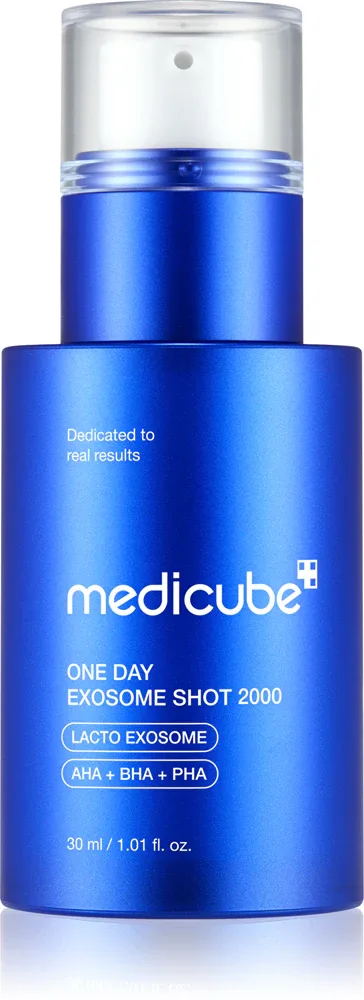 medicube One Day Exosome Shot 2000 - Интенсивная регенерирующая сыворотка для осветления и смягчения кожи, 30 мл