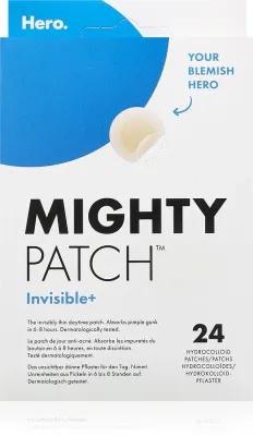 Hero. Mighty Patch Invisible - Пластырь против прыщей, 24 шт