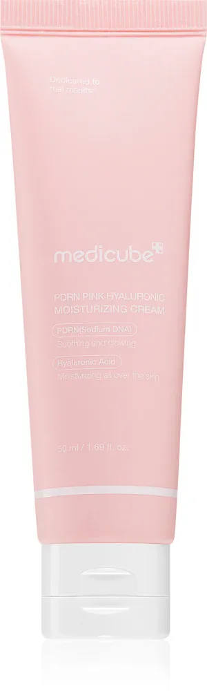 medicube PDRN Pink Hyaluronic Moisturizing Cream - Увлажняющий крем с укрепляющим эффектом, 50 мл