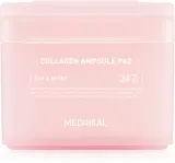 MEDIHEAL Collagen Ampoule Pad - Тонизирующие влажные патчи для лица для увлажнения и упругости кожи, 100 шт — фото 1