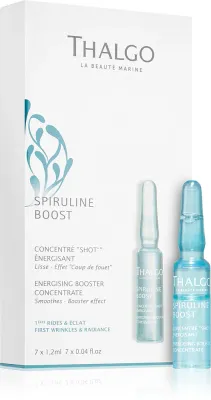 Thalgo Spiruline Boost Energising Booster Concentrate - Концентрат против морщин с витамином C, 7 мл