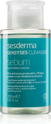 Sesderma Sensyses Cleanser Sebum - Средство для снятия макияжа для жирной кожи, 200 мл