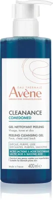 Avène Cleanance Comedomed Gel Peeling - Очищающий пилинг-гель для жирной и проблемной кожи, 400 мл
