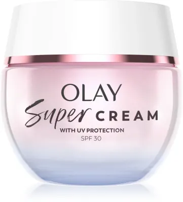 Olay Super Cream SPF 30 - Легкий увлажняющий крем для лица, 50 мл