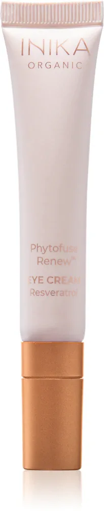 INIKA Organic Phytofuse Renew Eye Cream - Антивозрастной крем для глаз, 15 мл